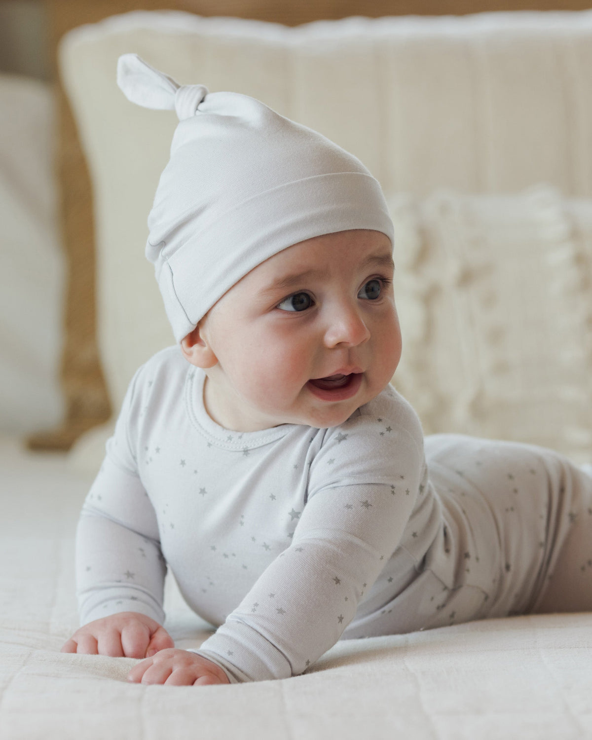 Modal Pajama Set || Stars Fog - Rylee + Cru | Kids Clothes | Trendy Baby Clothes | Modern Infant Outfits |