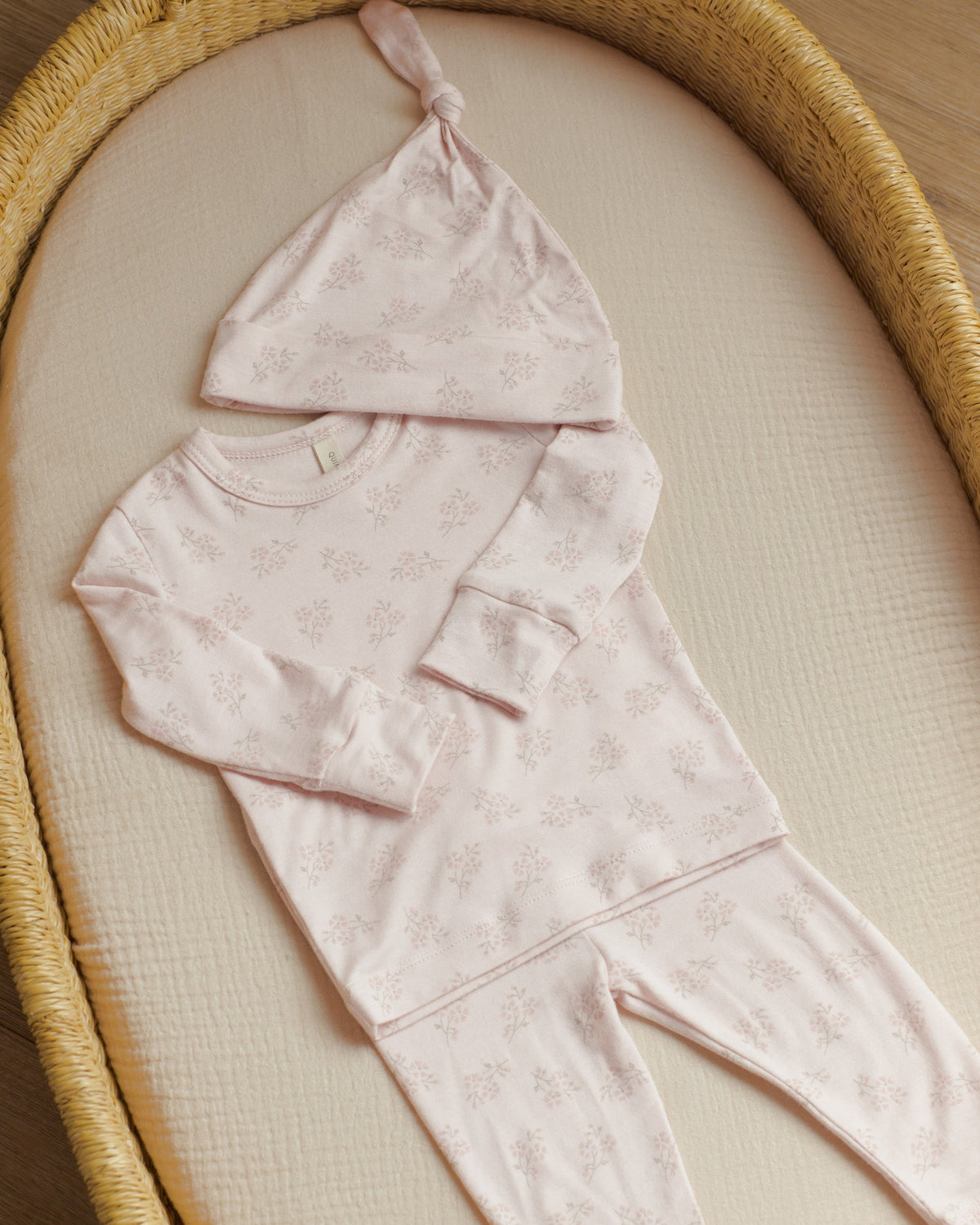 Modal Pajama Set || Pink Blossom - Rylee + Cru | Kids Clothes | Trendy Baby Clothes | Modern Infant Outfits |