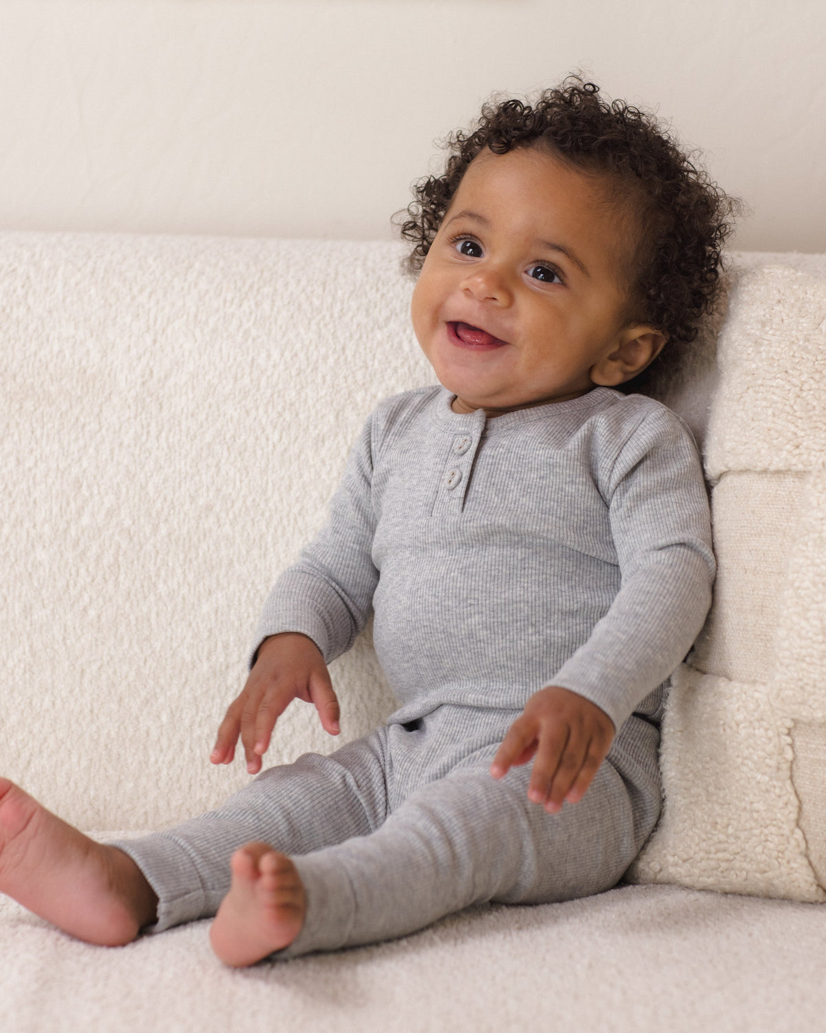 Ribbed Legging Dusty Blue - Rylee + Cru | Kids Clothes | Trendy Baby Clothes | Modern Infant Outfits |