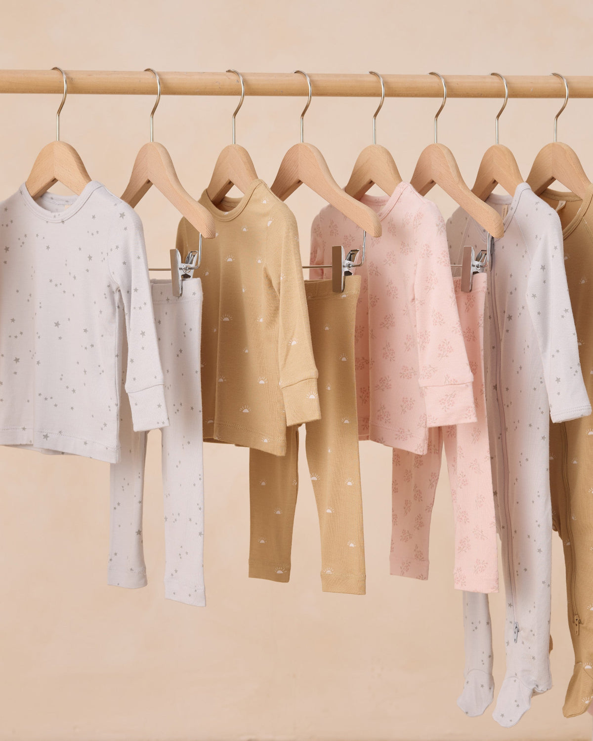 Modal Pajama Set || Pink Blossom - Rylee + Cru | Kids Clothes | Trendy Baby Clothes | Modern Infant Outfits |